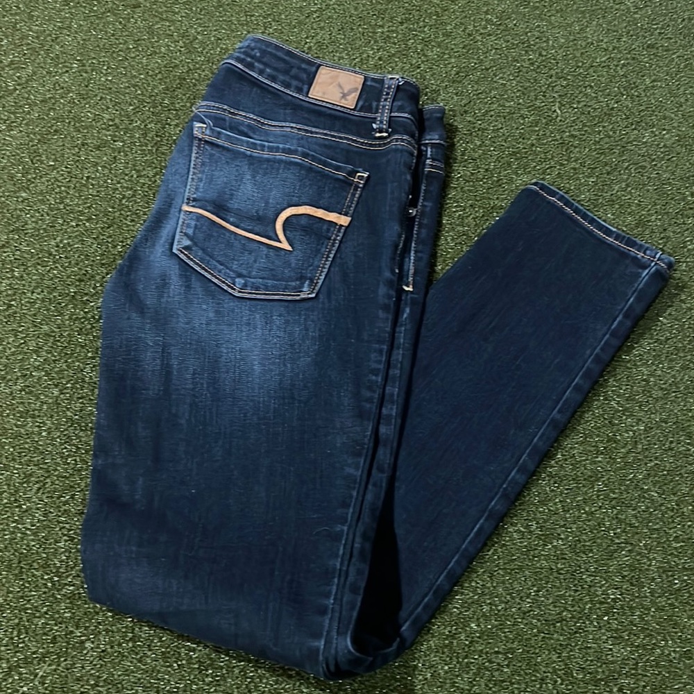 American Eagle Dark Wash Skinny Jeans